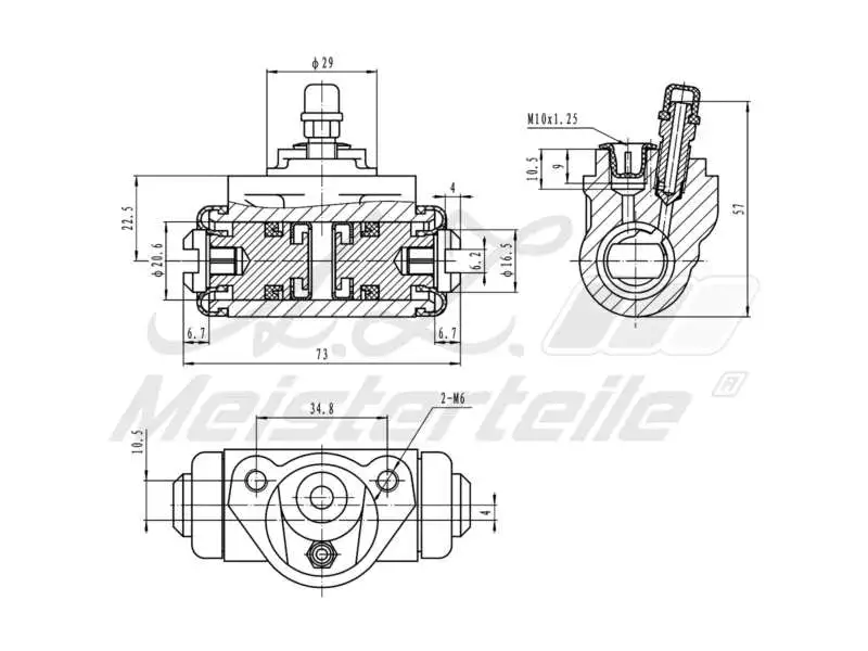 Wheel Brake Cylinder