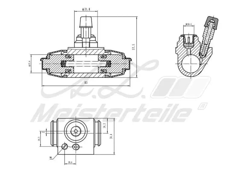 Wheel Brake Cylinder