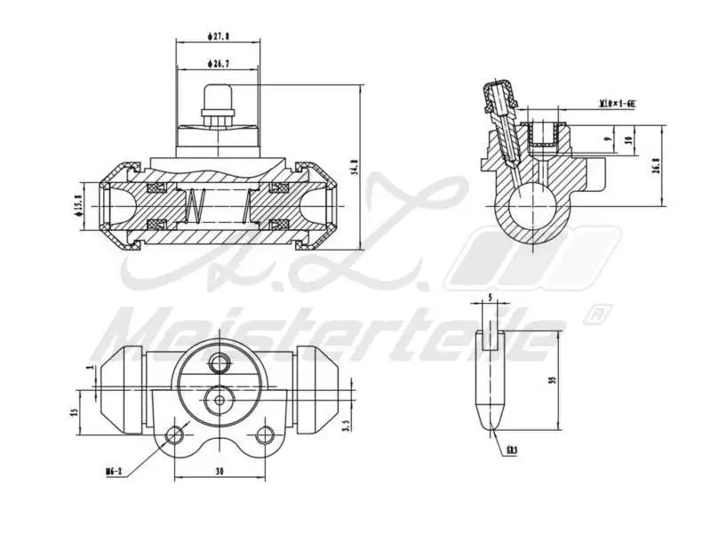 Wheel Brake Cylinder