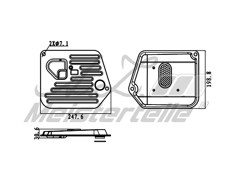 Hydraulic Filter, automatic transmission