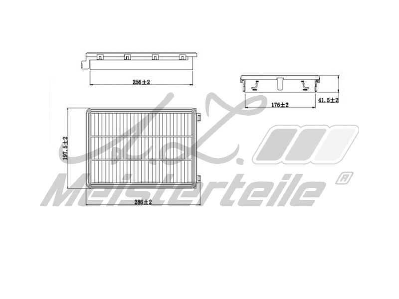 Air Filter (AZMT-41-030-1980)