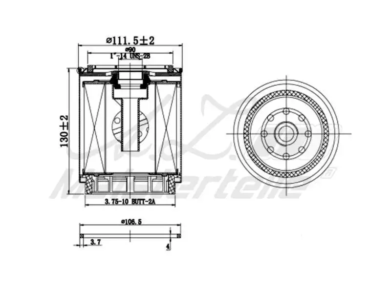 Fuel Filter (AZMT-41-020-1412)