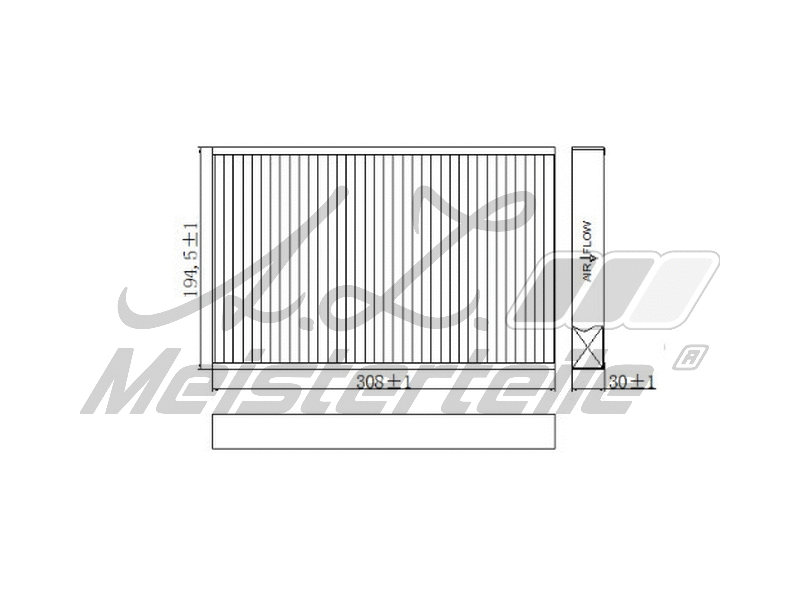 Filter, cabin air (AZMT-41-010-1783)