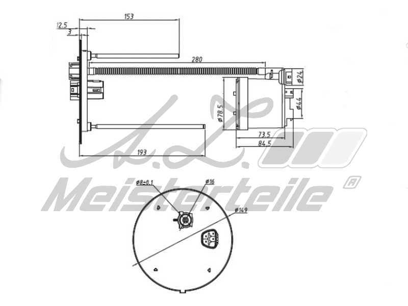 Fuel Filter (AZMT-41-020-1439)