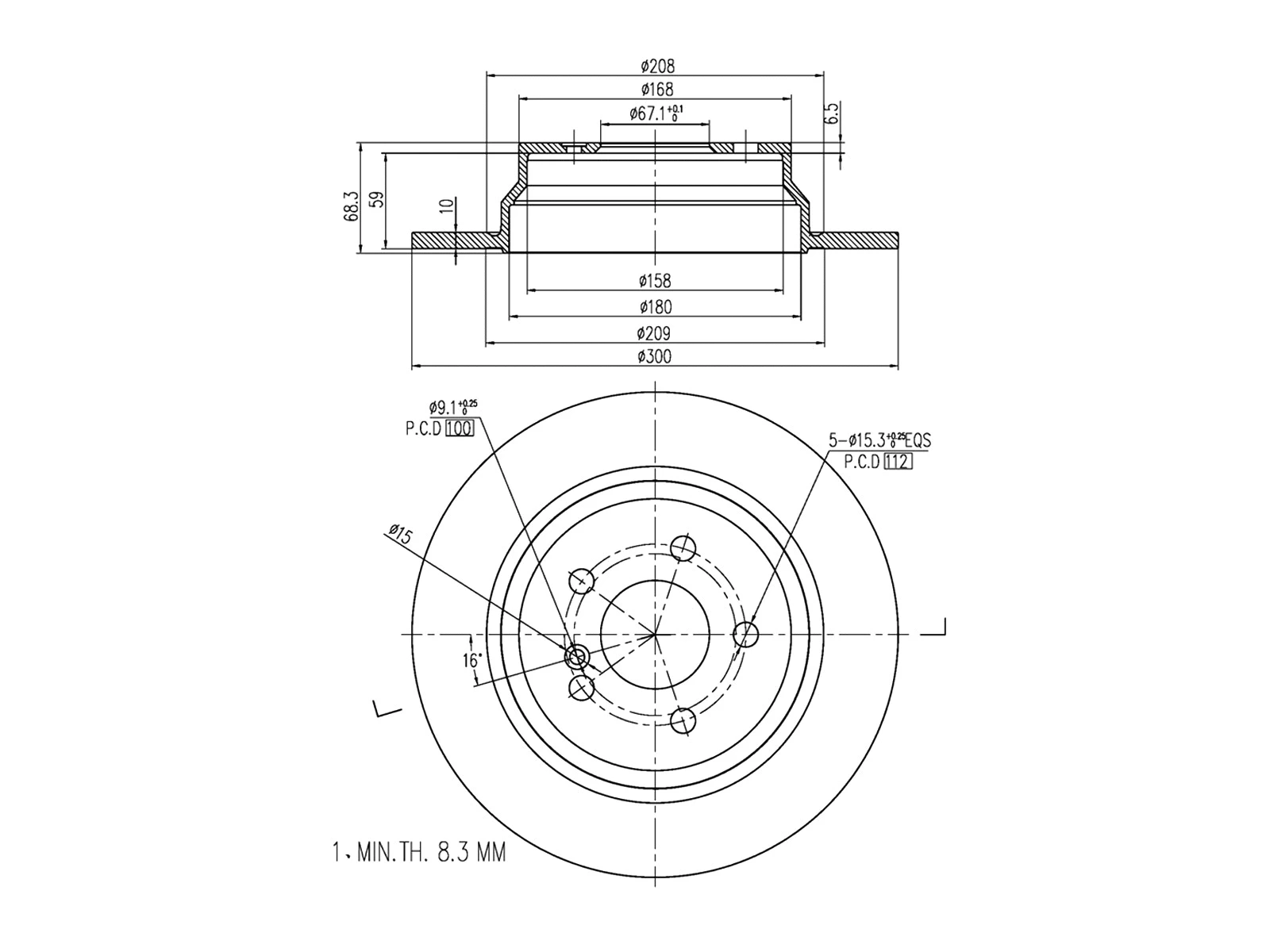 Brake Disc (AZMT-44-024-1190)