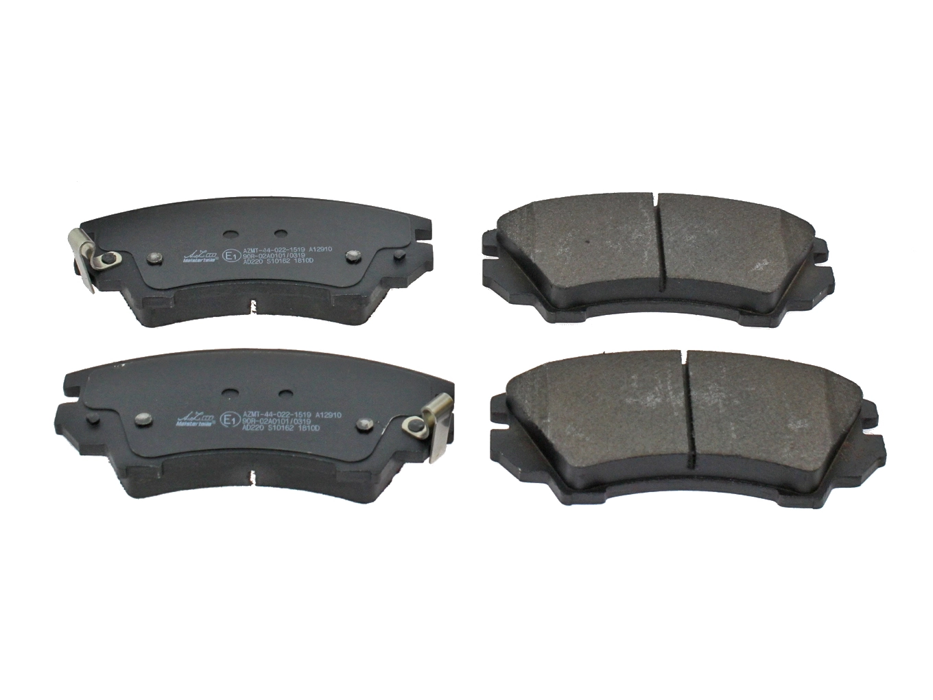 Brake Pad Set, disc brake (AZMT-44-022-1519)