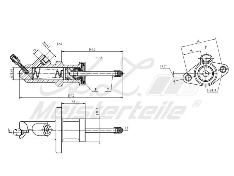 Slave Cylinder, clutch