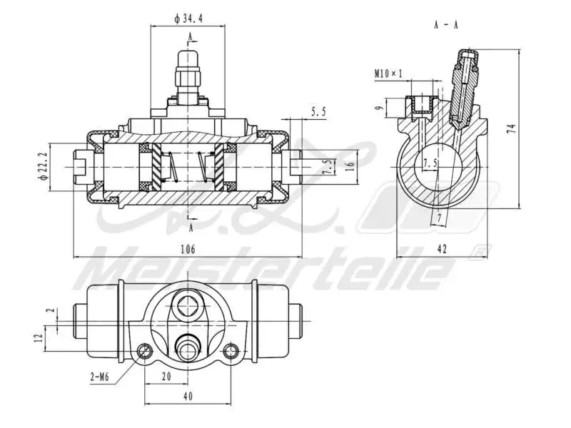 Wheel Brake Cylinder