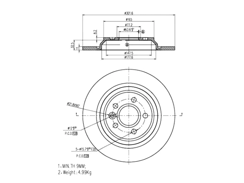 Brake Disc (AZMT-44-024-1367)