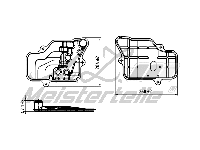 Hydraulic Filter, automatic transmission (AZMT-41-050-1159)