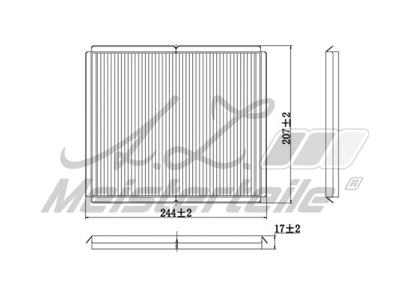 Filter, cabin air (AZMT-41-010-1583)