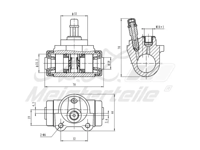 Wheel Brake Cylinder