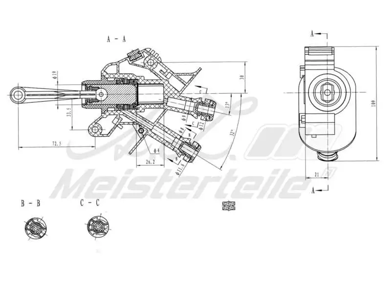 Master Cylinder, clutch