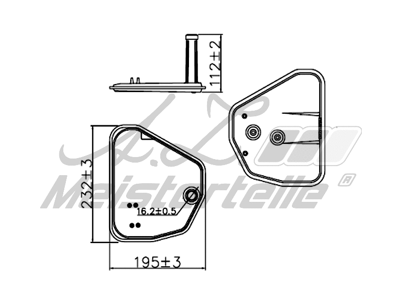 Hydraulic Filter, automatic transmission