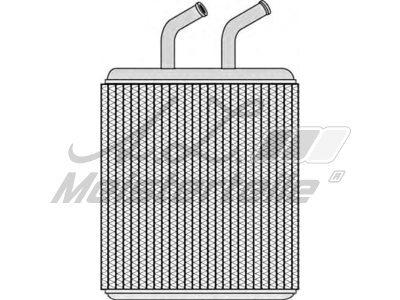 Heat Exchanger, interior heating (AZMT-45-032-1206)