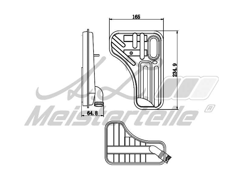 Hydraulic Filter, automatic transmission