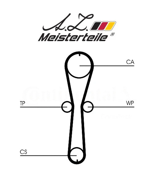Timing Belt Kit (AZMT-30-058-2093)