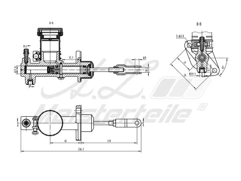 Master Cylinder, clutch