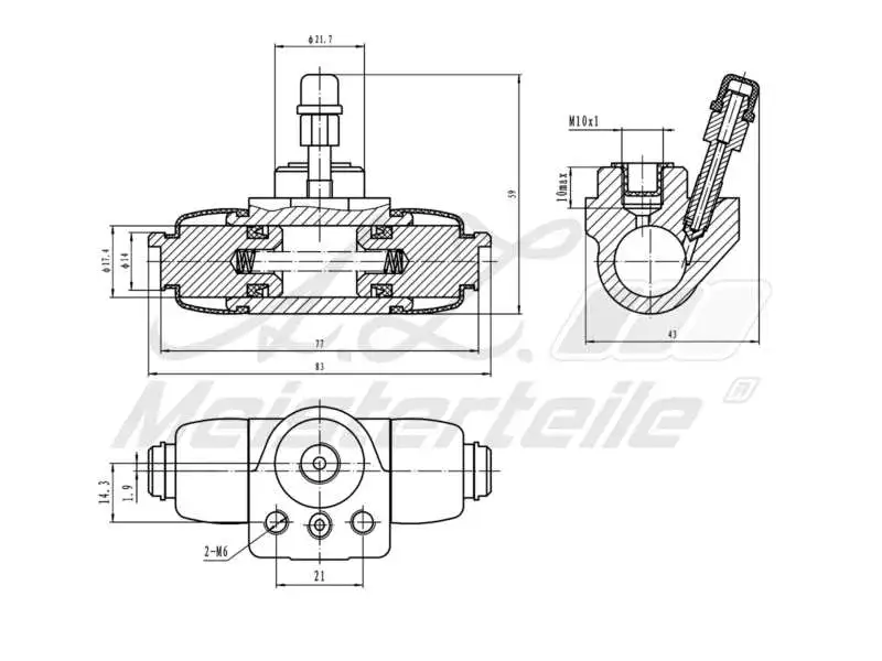 Wheel Brake Cylinder