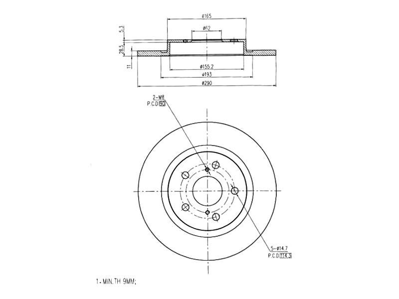 Brake Disc (AZMT-44-024-1382)