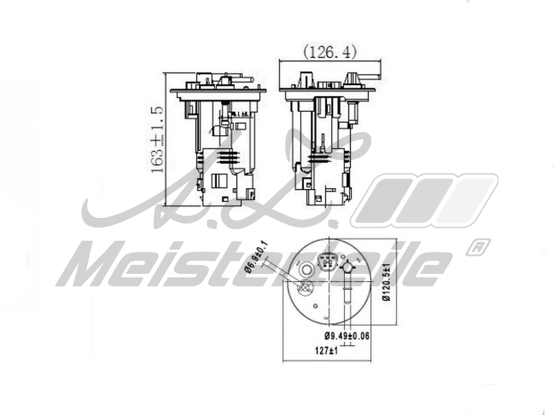 Fuel Filter (AZMT-41-020-1457)