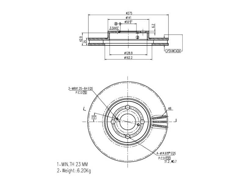 Brake Disc (AZMT-44-024-1239)