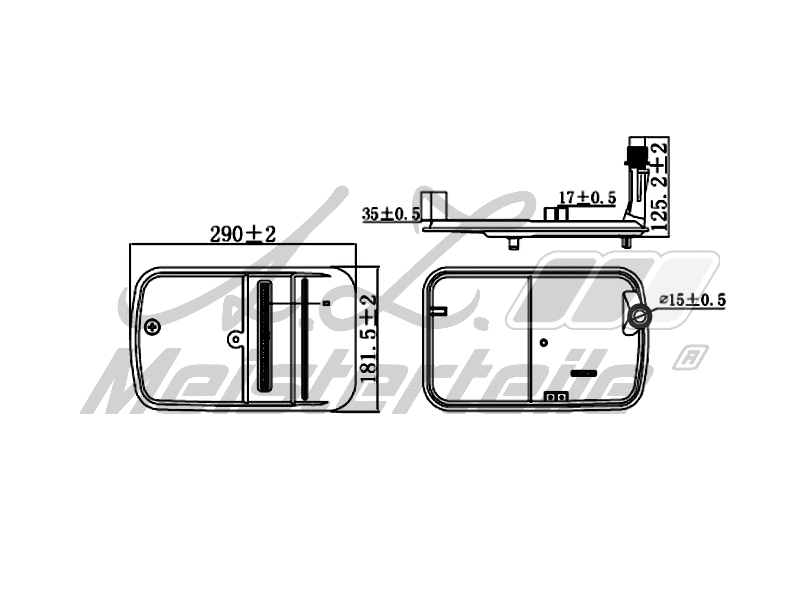 Hydraulic Filter, automatic transmission