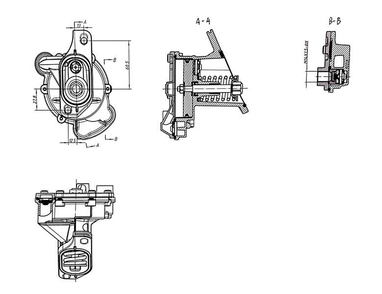 Vacuum Pump, braking system (AZMT-44-130-1006)