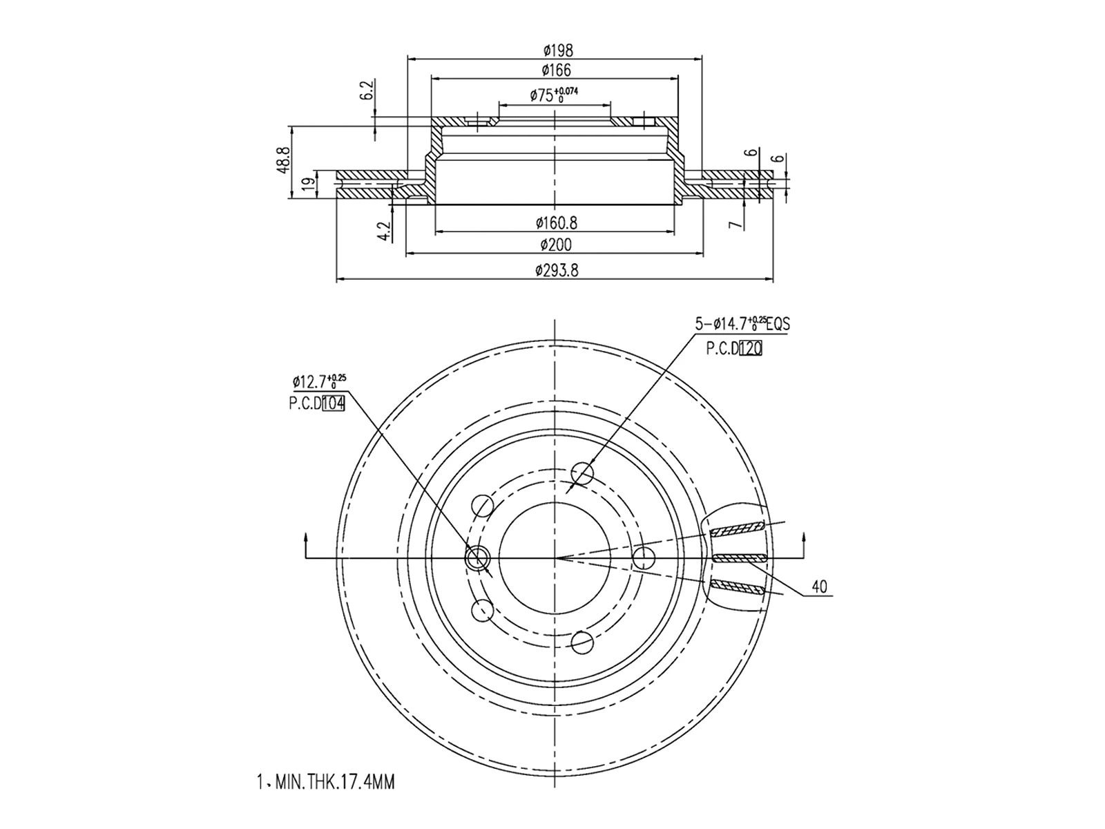 Brake Disc (AZMT-44-024-1041)