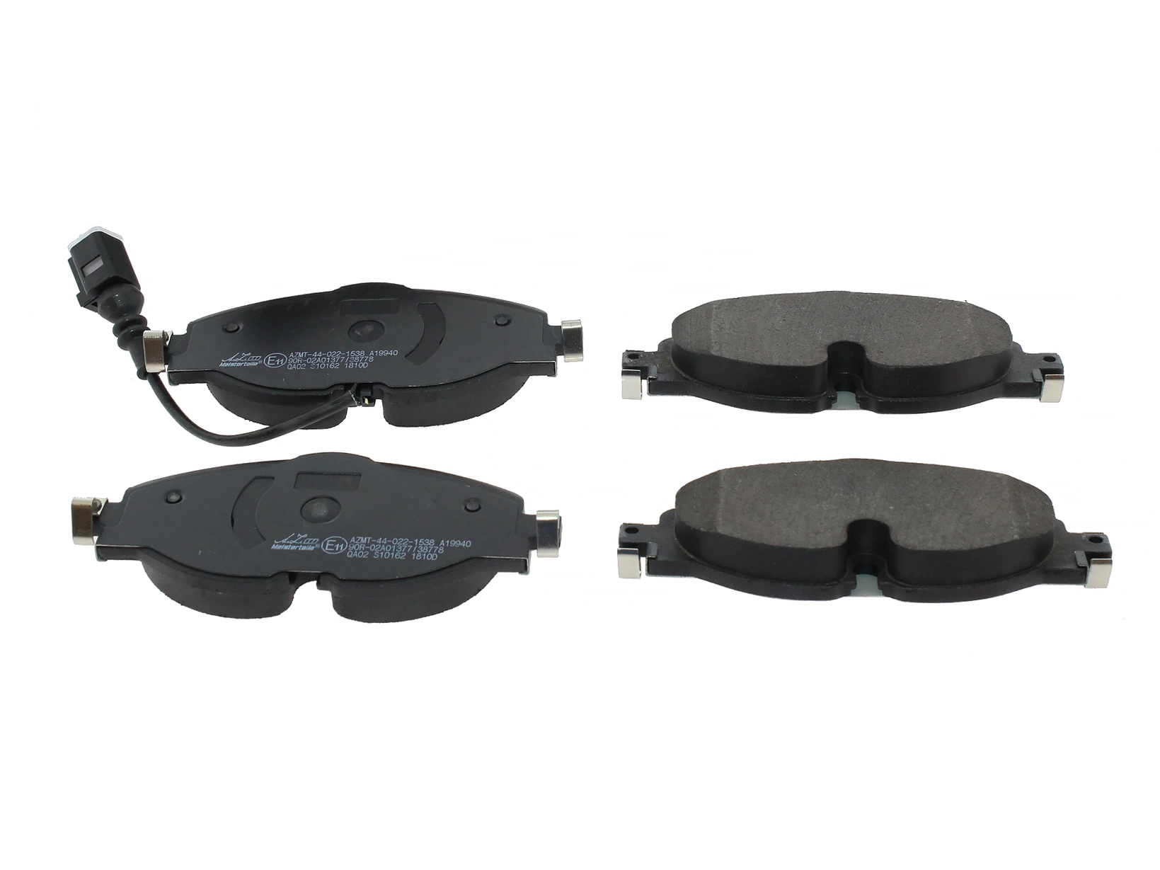 Brake Pad Set, disc brake (AZMT-44-022-1538)