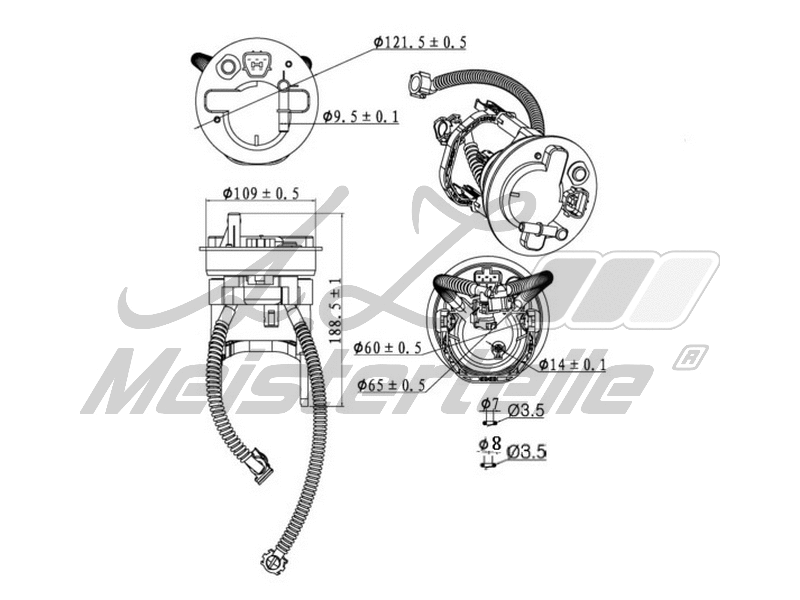 Fuel Filter (AZMT-41-020-1449)