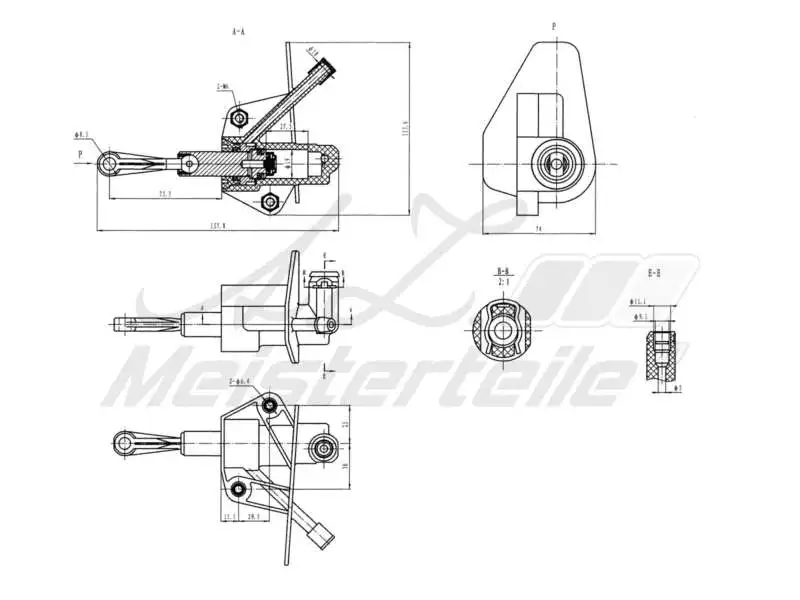 Master Cylinder, clutch