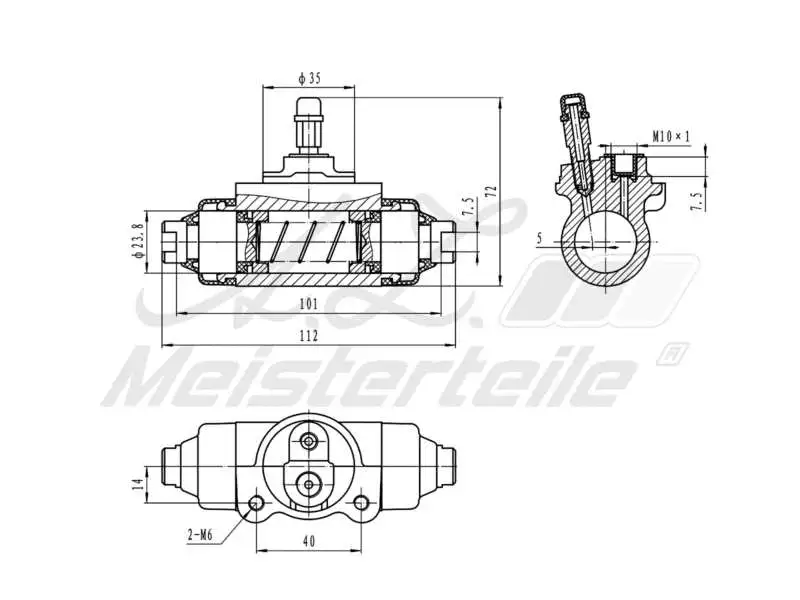 Wheel Brake Cylinder