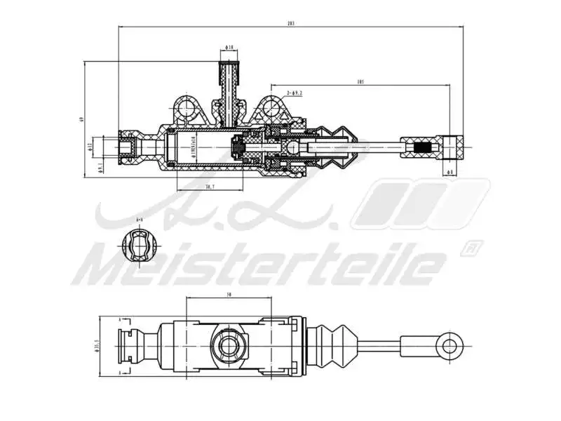 Master Cylinder, clutch