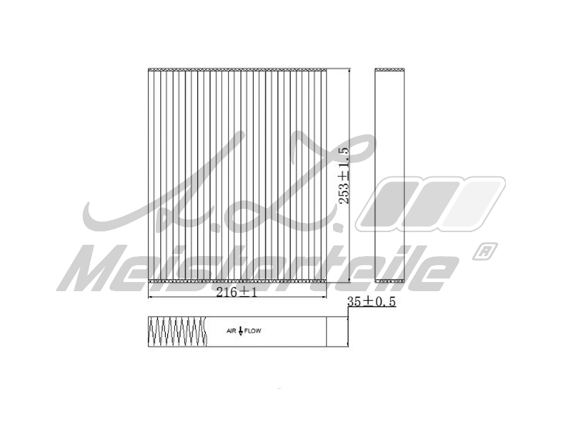Filter, cabin air (AZMT-41-010-1794)