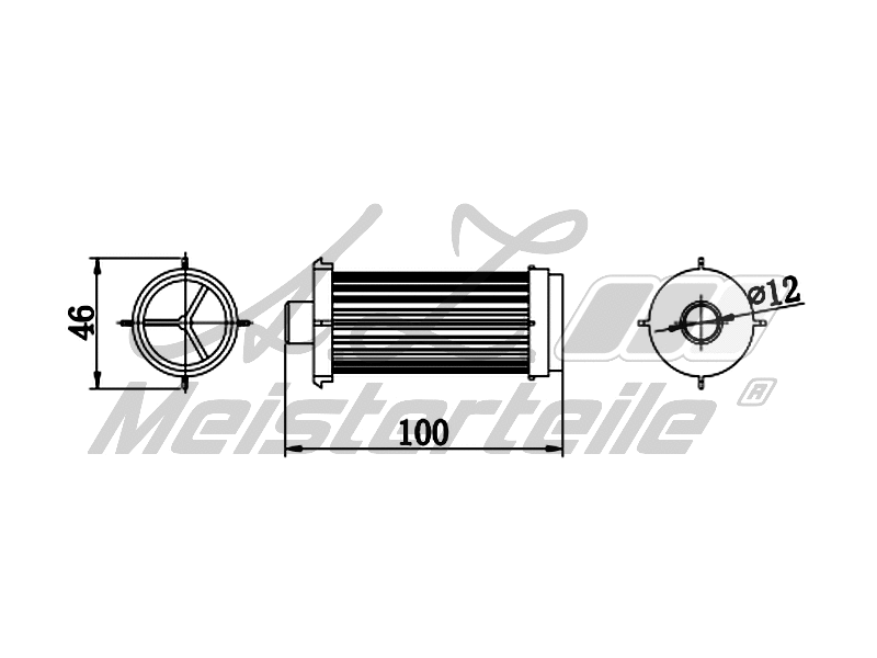 Hydraulic Filter, automatic transmission