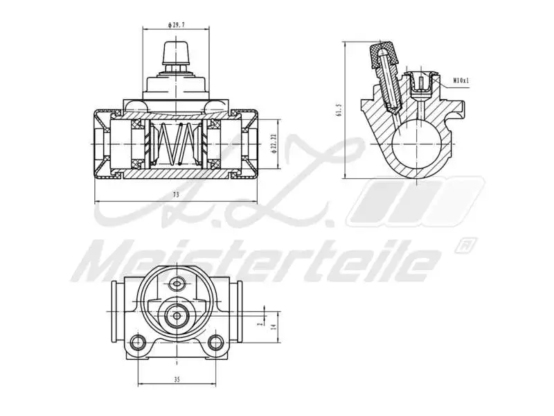 Wheel Brake Cylinder