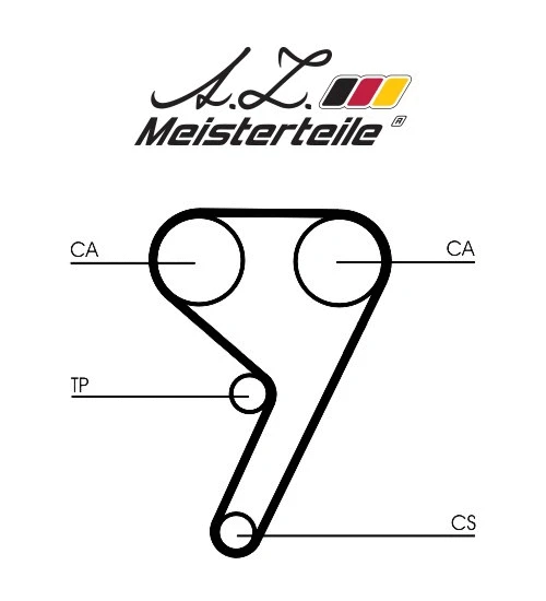 Timing Belt Kit (AZMT-30-058-2338WP)