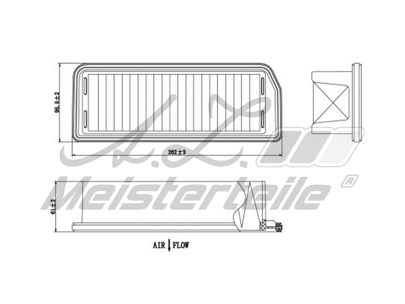 Air Filter (AZMT-41-030-1968)
