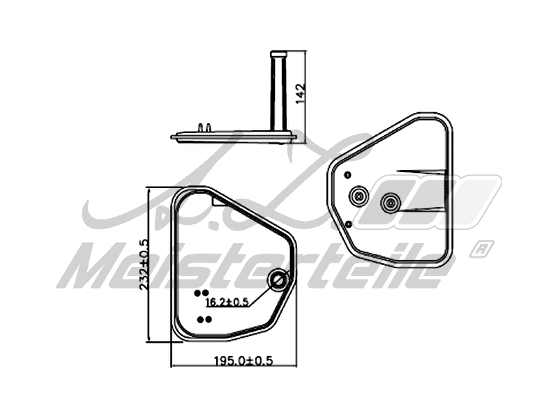 Hydraulic Filter, automatic transmission