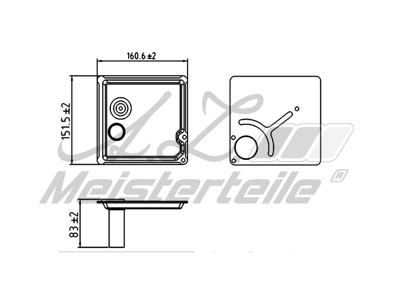 Hydraulic Filter, automatic transmission