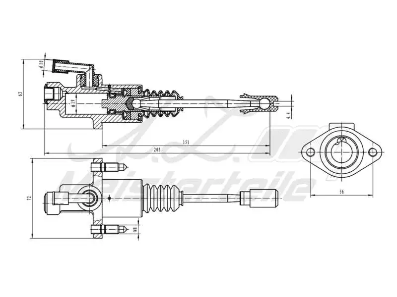 Master Cylinder, clutch