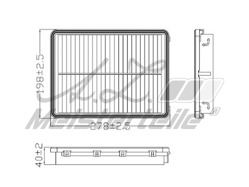 Air Filter (AZMT-41-030-2001)