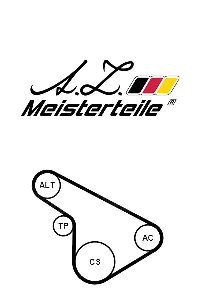 V-Ribbed Belt Set (AZMT-20-030-1054)