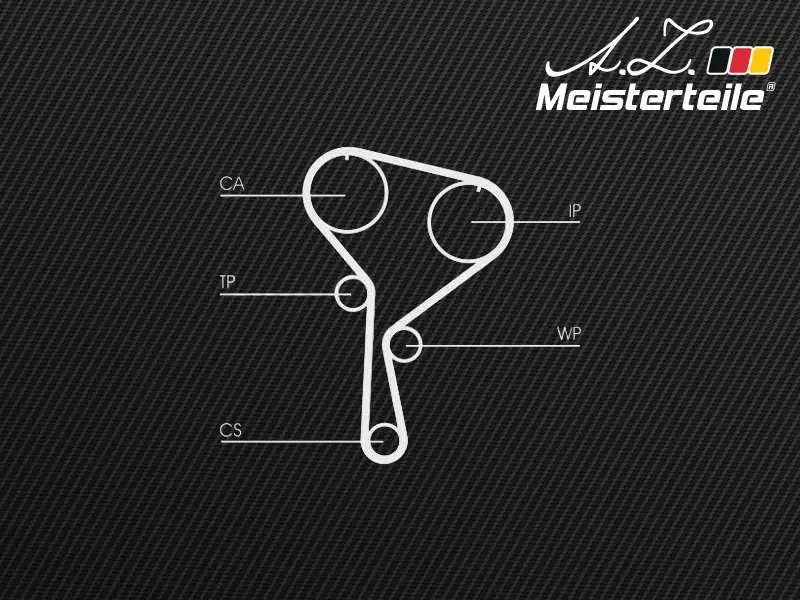 Water Pump & Timing Belt Kit (AZMT-30-058-2235WP)