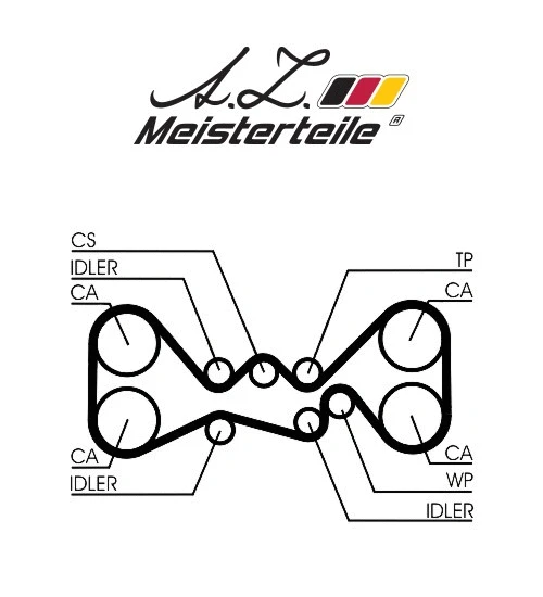 Timing Belt Kit (AZMT-30-058-2360)