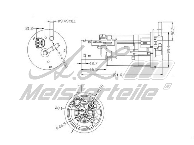 Fuel Filter (AZMT-41-020-1447)