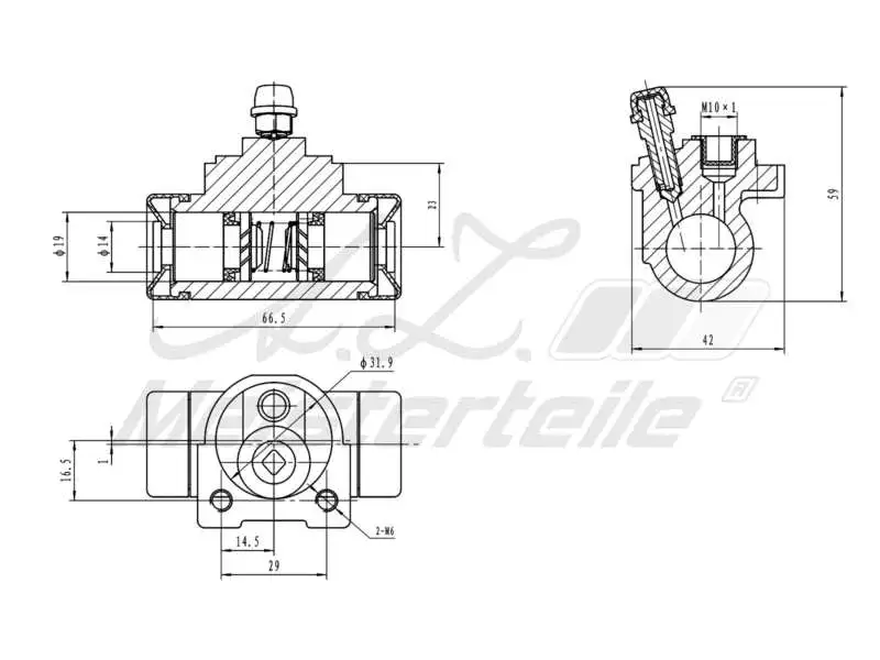Wheel Brake Cylinder