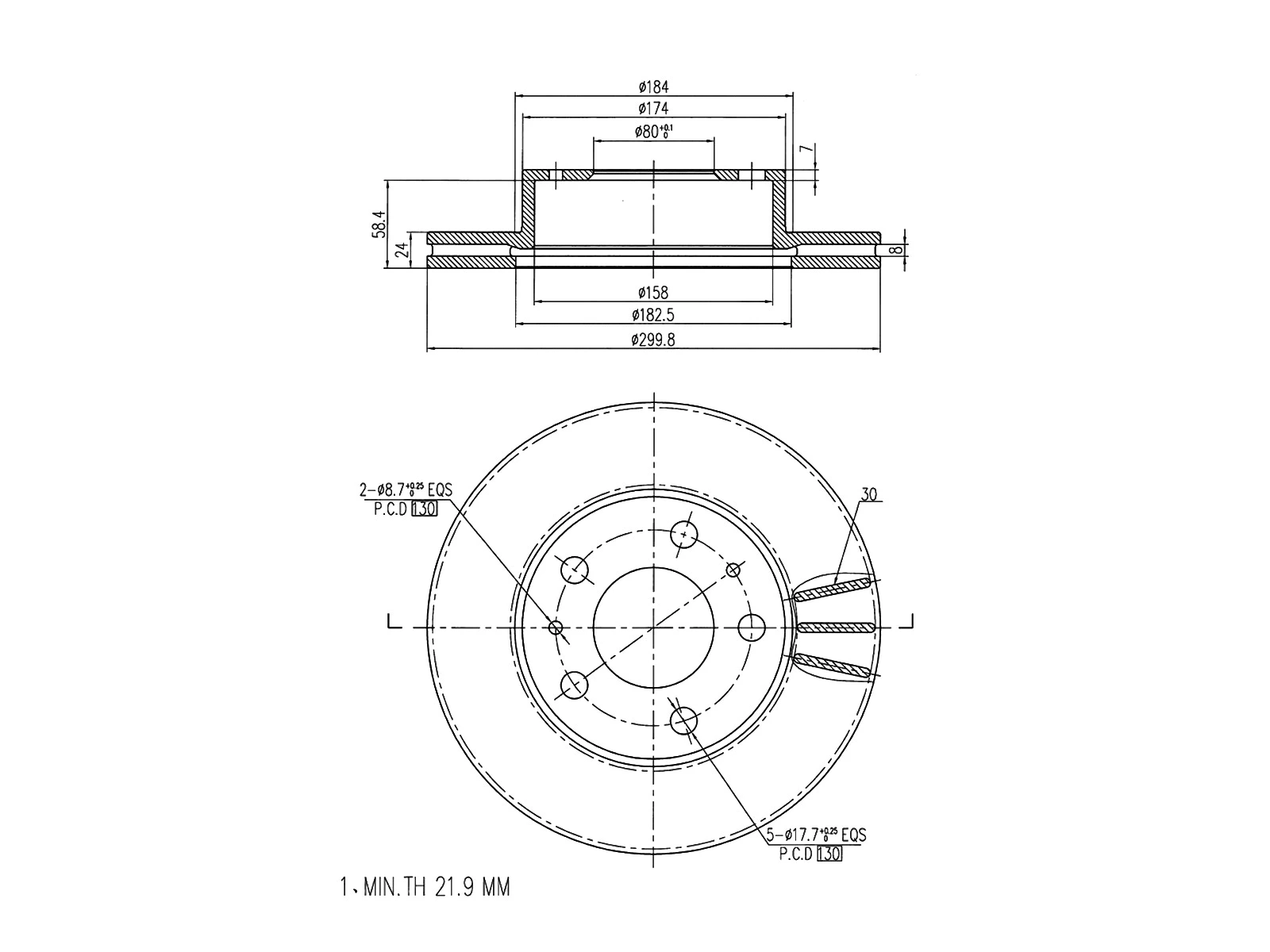 Brake Disc (AZMT-44-024-1102)