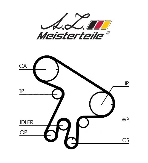 Timing Belt Kit (AZMT-30-058-2180)